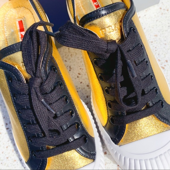 NIB Authentic Prada Vittelo Soft 3 Leather Sneaker - Picture 3 of 12